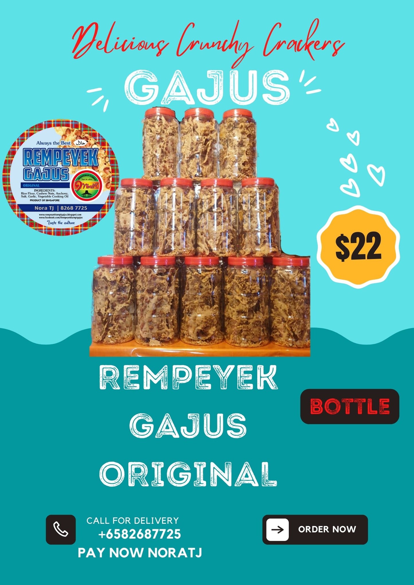 REMPEYEK GAJUS ORIGINAL BOTTLE