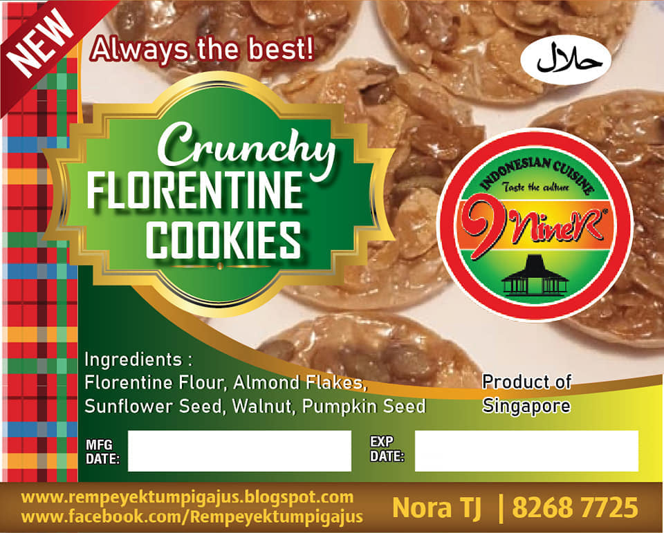 CRUNCY FLORENTINE COOKIES