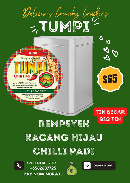 REMPEYEK TUMPI CHILI PADI TIN BESAR