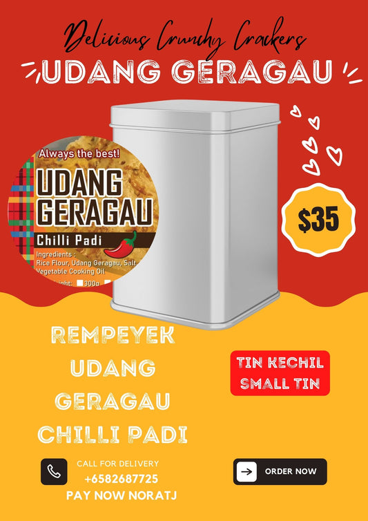 REMPEYEK UDANG GERAGAU CHILI PADI SMALL TIN